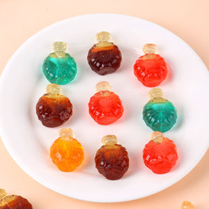 Fabricant chinois de bonbons gélifiés, vente en gros, bonbons aromatisés aux fruits mélangés, bonbons gélifiés halal en forme de bouteille de vin - Product Image 4