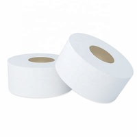 Rouleau de papier toilette jumbo de qualité supérieure Échantillons gratuits Grand rouleau de papier hygiénique de marque hygiénique bon marché