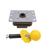 Joystick d'arcade en plastique Lune Commutateur détachable pour machine de jeu d'arcade à pièces Garantie 1 an Langue anglaise