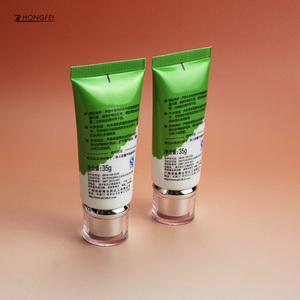 El mejor limpiador facial de fábrica, gel de aloe vera hidratante y lubricante, tubo vacío de plástico para loción con tapa roscada - Product Image 3