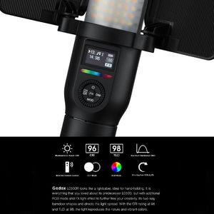 <span class=keywords><strong>Godox</strong></span> Lc500r Rgb Full Color Led Light Stick Handheld Fill Light avec télécommande éclairages photographiques - Product Image 4