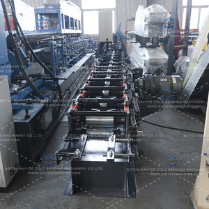 Bền và không phá hủy kim loại hướng dẫn đường sắt hình thành thiết bị con lăn màn trập cửa Hướng dẫn kênh hình thành máy - Product Image 6