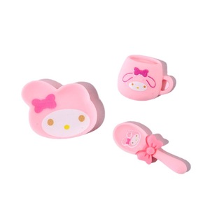 Cartoon Resin Cup Spoon Set Irregular Shape Hand Painted Artistic <b>Craft</b> Decor For Diy Projects - Product Image 5