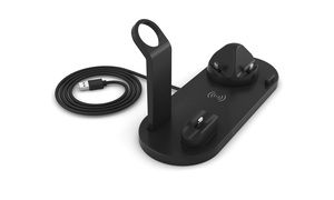 Soporte de carga inalámbrica 6 en 1, estación de carga inalámbrica para teléfonos <span class=keywords><strong>móviles</strong></span>, <span class=keywords><strong>2022</strong></span> - Product Image 6