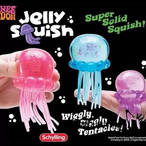 Needoh Jellyfish Glitter Squishy Fidget, Giocattolo Sensoriale Antistress per Bambini e Adulti, Supporto per l'Ansia - Product Image 1