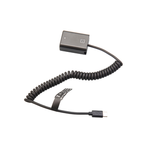 Adaptador de corriente tipo <span class=keywords><strong>C</strong></span>, FW50 acoplador de CC, batería ficticia decodificada completa para Sony A7, A7R, A7S, A7M, A7II, A7S2, A7M2, A7R2, A6500, A6400 - Product Image 5