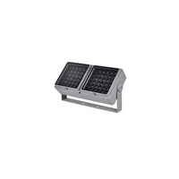 Projecteur LED extérieur carré à télécommande en aluminium, décoratif pour jardin, étanche IP65