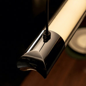 <span class=keywords><strong>Nork</strong></span> Original Authentische Haoyue Restaurant Pendelleuchte Luxuriöse Moderne Teeraum-Insel Esstisch Hochwertige Lineare Barbeleuchtung - Product Image 5