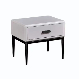 Latest Luxury Bedroom Nightstand with Solid Wood Classic <strong>Bedside</strong> <strong>Table</strong> Bedroom Furniture Wooden Home Furniture <strong>Antique</strong> - Product Image 4