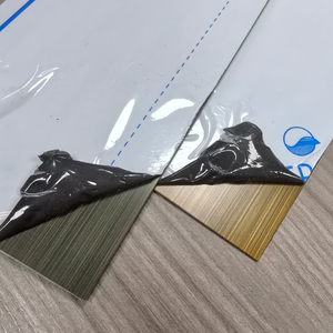 Placas de acero inoxidable Nano Hairline de alta calidad 201 304 316 hojas decorativas de acero inoxidable - Product Image 6
