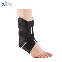 E-Life E-AN041 Support de cheville réglable, attelle de cheville fixe, protection sportive pour le pied, stabilisateur d'orthèse pour entorses