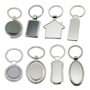 Stainless Steel Customized <b>Keychain</b> Engraving Sublimation Waterproof Lightweight Blank Spinner Design <b>Custom</b> Shape Available - Product Image 4