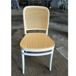 Venta caliente moderna silla de ratán de plástico apilable <span class=keywords><strong>muebles</strong></span> de comedor económicos para el hogar - Product Image 4
