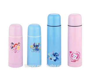 Borraccia Termica <span class=keywords><strong>in</strong></span> Acciaio Inossidabile con Motivi Cartoon, Isolamento Sottovuoto, per Donne e Ragazze - Product Image 6