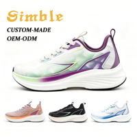 Chaussures de course décontractées personnalisées pour femmes, légères, en maille souple, antidérapantes, style marche, chaussures de sport