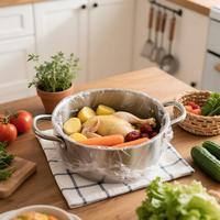 Sacs de cuisson personnalisés en plastique transparent de qualité alimentaire pour micro-ondes, sacs de cuisson pour dinde, sacs de rôtissage en plastique