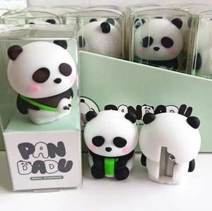 Kawaii <span class=keywords><strong>Panda</strong></span> <span class=keywords><strong>taille</strong></span>-<span class=keywords><strong>crayon</strong></span> coréen papeterie en Silicone monotrou manuel coupe-<span class=keywords><strong>crayon</strong></span> outil enfants cadeau école fournitures de bureau - Product Image 6