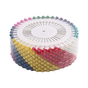 ZGBROTHERS Agujas de Posicionamiento Metálicas de Color Directas de Fábrica, Herramientas Manuales de Costura, Aguja Estándar Fija JP185, Aguja de Perla para Ropa - Product Image 5