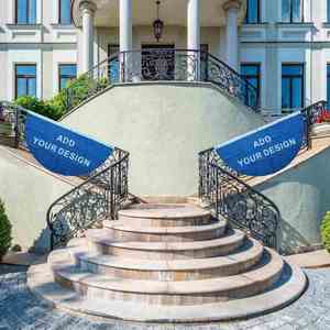 Banderas Personalizadas Ecológicas de Poliéster con Impresión Digital, 2 Piezas, con Ojales de Latón, Tipo Baguette 2x4 - Product Image 3