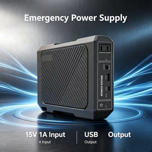 Centrale Électrique Portable LiFePO4 MPPT Onde Sinusoïdale Pure pour Pêche, UPS, Power Bank Mince, Extérieur, Bureau, 76.8Wh, Sortie AC/DC 110V/220V 100W - Product Image 2