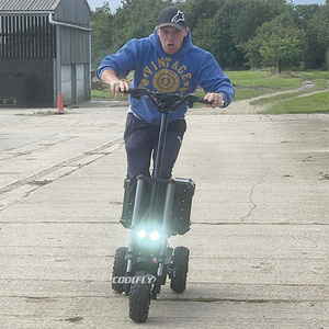 Skateboard et trottinette tout-terrain à trois roues longue portée 60V 30Ah 5000W 5400W avec certification CE pour la vente en gros CF-T11-3 - Product Image 4