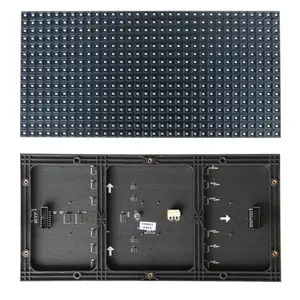 P10 Dalam Ruangan Penuh Warna LED Tampilan Modul 160*320 Mm Video Wall Panel