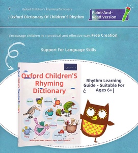 Little Oxford Reading Tree - Dictionnaire de rimes pour enfants - Livre d'apprentissage précoce de l'anglais avec fonction tactile - Livre d'images en carton parfait - Product Image 5