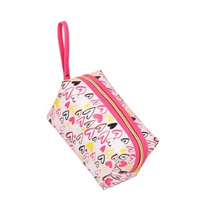 Cute Women Cosmetic Bag PU Leather Girl <b>Makeup</b> Bag Female Beauty <b>Case</b> Travel Portable Toiletry <b>Makeup</b> <b>Case</b> Bag - Product Image 3