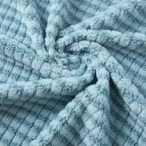 2022 nuovo stile 100% poliestere velluto venere in tessuto Plush Plain Pattern Super morbido eco-friendly ordito borse in velluto auto ragazze - Product Image 5