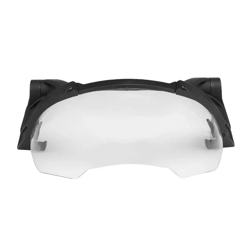 Kask Flip visor ile 2 orta boy hızlı kask için Lens kullanımı değiştirin