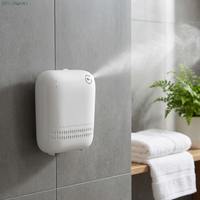 Diffuseur de parfum sans eau à nébulisation murale, diffuseur d'arômes commercial, machine à parfum à piles et à brancher pour hôtel et maison