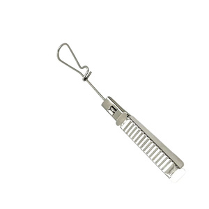 Pince de tension FTTH ODWAC-22S MBL 0,5 kN en acier inoxydable pour câble plat - Product Image 1