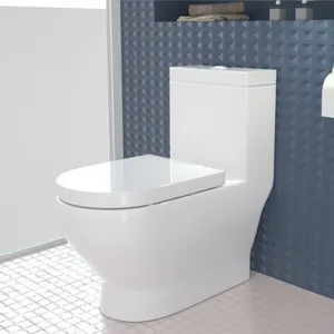 Wc cerâmico ou japão sinal moderno banheiro, armário sem aro lavável uma peça, tigela de limpeza, sanitário, bidé, vaso sanitário