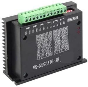 Aismartlink <span class=keywords><strong>TB6600</strong></span> 0,2-<span class=keywords><strong>5A</strong></span> Controlador CNC, Controlador de motor paso a paso Nema 17,23, Motor paso a paso híbrido de dos fases de un solo eje para CNC - Product Image 3