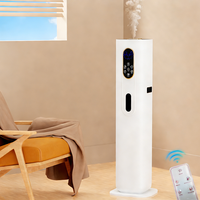 Humidificateur d'air ultrasonique 9L grande capacité, à poser au sol, aromathérapie, faible bruit, pour usage domestique et hôtelier, très vendu