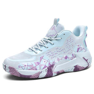 Zapatillas de Baloncesto de Cuero para Hombre, Talla Extra 48, Antideslizantes y Resistentes al Desgaste, Estilo Running, Talla US14, Modelo Increase Tide - Product Image 1