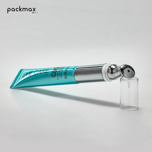 Tube de crème pour les yeux personnalisé de 20 ml avec masseur, applicateur de sérum cosmétique, emballage en tube PE antioxydant - Product Image 5