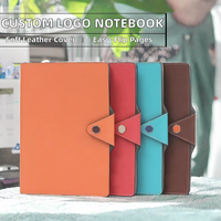 Carnet à spirales A5/A6 personnalisé avec logo, surface en cuir PU, bloc-notes professionnel pour affaires, 100 feuilles, idéal pour un cadeau