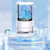 Vente chaude 360 ° Surround Atmosphère de bureau Ventilateur Écran WiFi Autre équipement publicitaire Télécharger Affichage Animation Vidéo