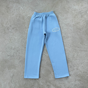 Pantalones Deportivos Casuales para Hombre, Estilo Hip-Hop Urbano Americano, Estampado de la Isla de Alcatraz, de Espuma, Corte Recto - Product Image 3
