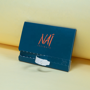 Custom Logo Print VIP Credit Membership Gift Card Packaging Envelope Box with Peel Off Tear Strip