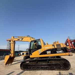 Excavatrice japonaise originale Excavatrice Cat 320C d'occasion Excavatrice Cat 320c Cat 320cl Excavatrice hydraulique sur chenilles - Product Image 1