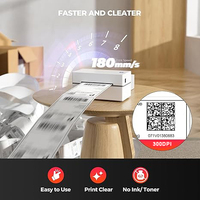 Printer Waybill pesanan 4 inci 4 inci dpi 110mm 203dpi pencetak Label pengiriman termal