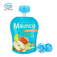 Pochette à bec verseur réutilisable en forme de dessin animé, 100ml/150ml, anti-fuite, non toxique, pour bébés de 6 mois et plus, utilisation pour la vodka et le champagne, emballage de qualité alimentaire