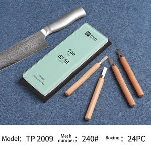 TAIDEA 4 en 1 cuchillo de cocina de corindón blanco Premium de un solo lado, tijeras, <span class=keywords><strong>piedra</strong></span> de <span class=keywords><strong>afilar</strong></span>, afilador, <span class=keywords><strong>piedra</strong></span> de <span class=keywords><strong>afilar</strong></span> - Product Image 6