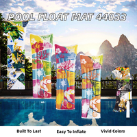 Matelas flottant gonflable en PVC pour piscine, 1 personne, moins de 100 kg, couleur et taille personnalisables