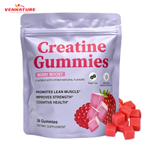 Gummies de créatine monohydrate ODM 36, gummies énergétiques, suppléments de créatine en poudre