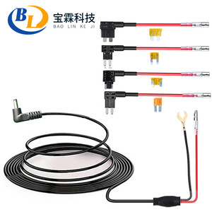 Car dashcam GPS navigator radar detector speed detection radar RJ11 step-down cable L162 - Product Image 6