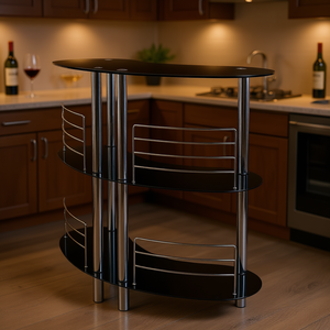 Mueble de Cocina Multifuncional de 3 Niveles, Diseño Contemporáneo para Cocina - Product Image 2