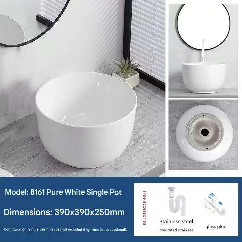 Lavabo redondo de 39*39*25cm